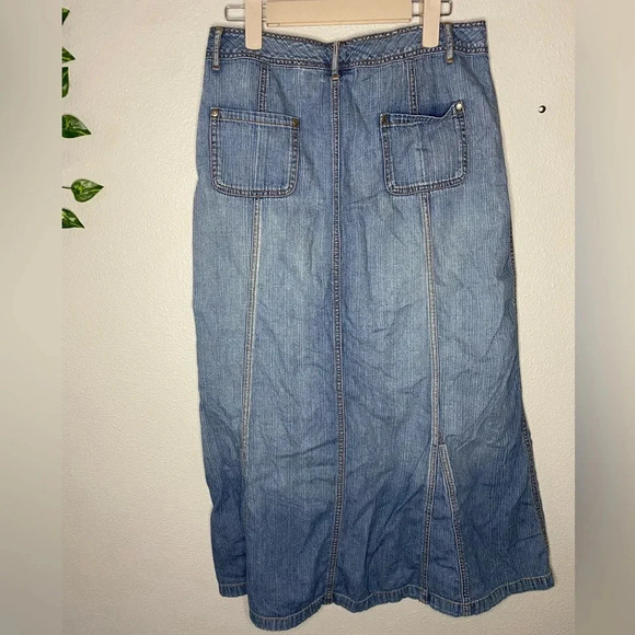 Chico’s Maxi Length Denim Skirt - Picture 6 of 6